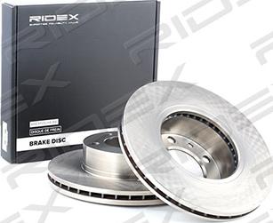 RIDEX 82B0187 - Bremžu diski www.autospares.lv