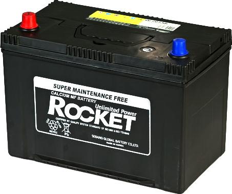 ROCKET BAT100LCNBL - Startera akumulatoru baterija www.autospares.lv