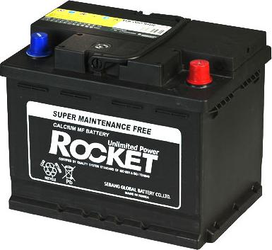 ROCKET EFB060RHN - Startera akumulatoru baterija www.autospares.lv