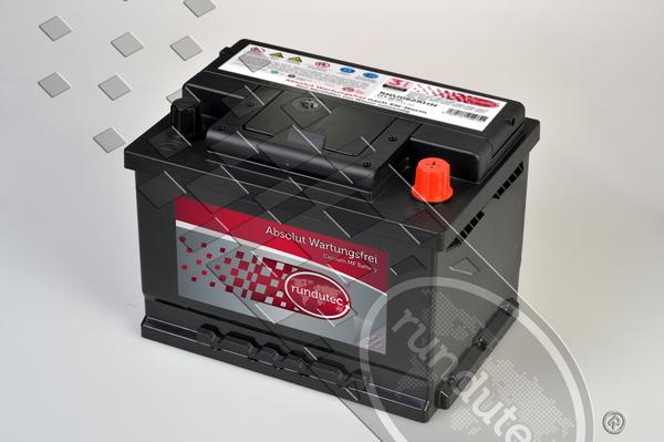 RUTEC RNU062RHN - Startera akumulatoru baterija www.autospares.lv