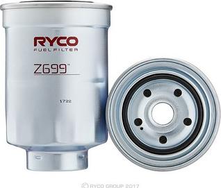 RYCO Z699 - Degvielas filtrs www.autospares.lv