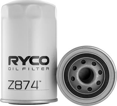 RYCO Z874 - Eļļas filtrs www.autospares.lv