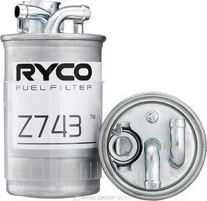 RYCO Z743 - Degvielas filtrs www.autospares.lv