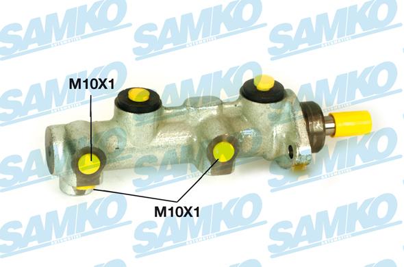 Samko P01001 - Galvenais bremžu cilindrs www.autospares.lv
