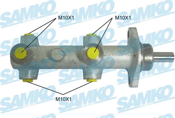 Samko P02005 - Galvenais bremžu cilindrs www.autospares.lv