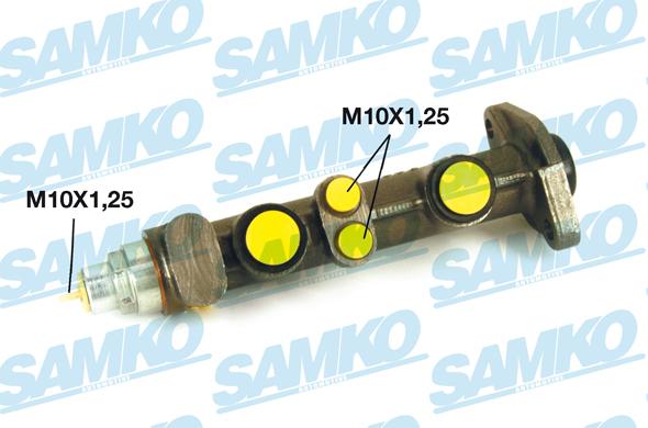 Samko P07090 - Galvenais bremžu cilindrs www.autospares.lv