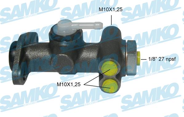 Samko P07006 - Galvenais bremžu cilindrs www.autospares.lv