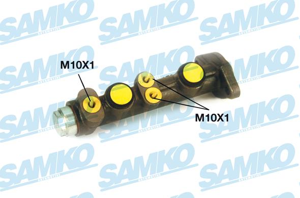 Samko P07721 - Galvenais bremžu cilindrs www.autospares.lv