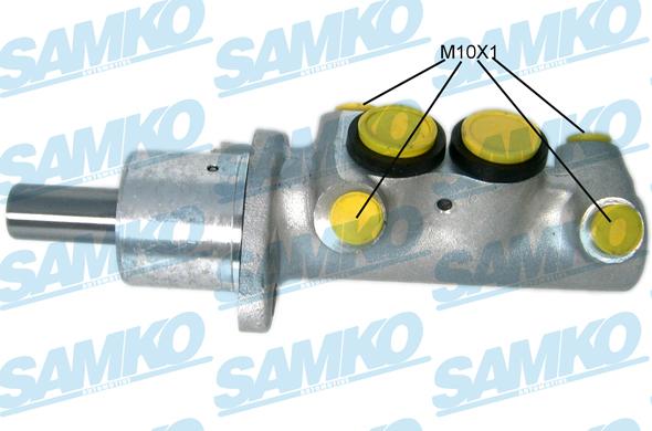 Samko P16137 - Galvenais bremžu cilindrs www.autospares.lv