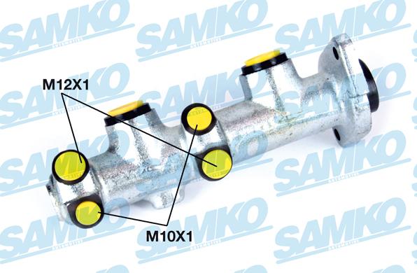 Samko P12119 - Galvenais bremžu cilindrs www.autospares.lv