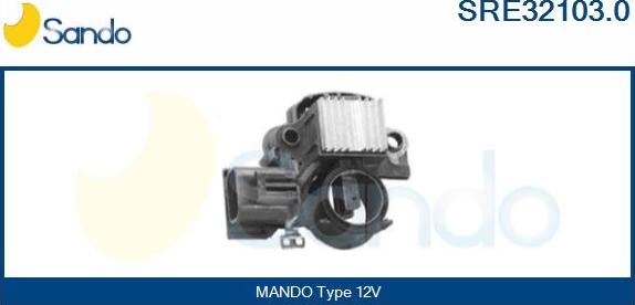 Sando SRE32103.0 - Ģeneratora sprieguma regulators www.autospares.lv