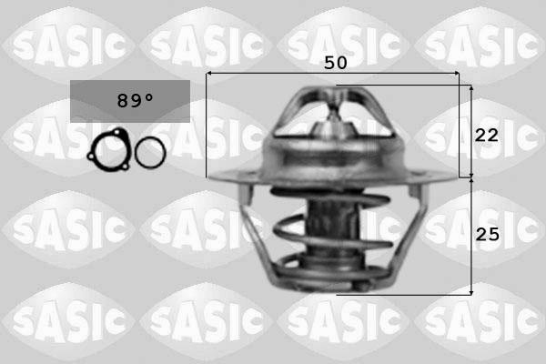Sasic 4000363 - Termostats, Dzesēšanas šķidrums www.autospares.lv