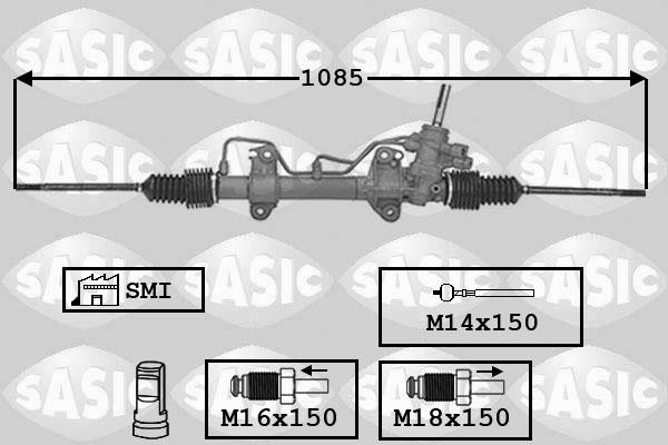 Sasic 7006119 - Stūres mehānisms www.autospares.lv