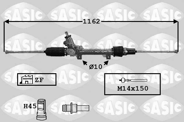 Sasic 7170021 - Stūres mehānisms www.autospares.lv