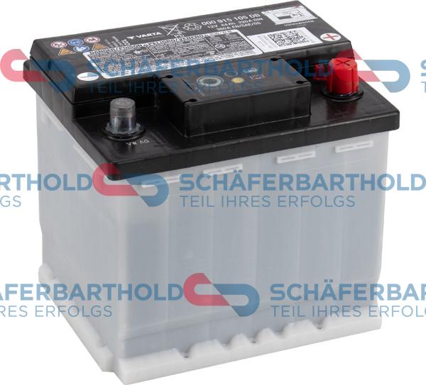 Schferbarthold 415 18 646 01 11 - Startera akumulatoru baterija www.autospares.lv