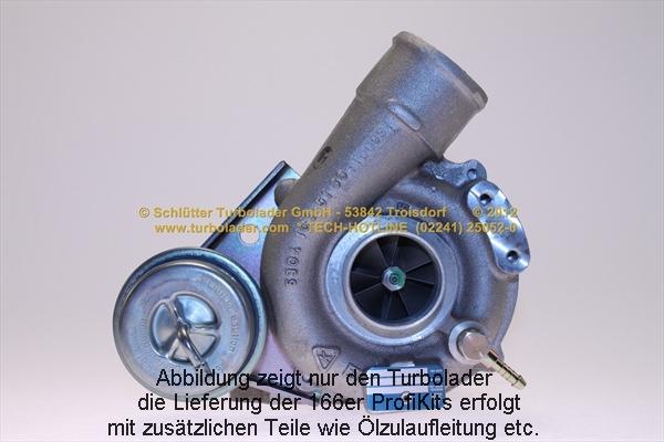 Schlütter Turbolader 166-04080 - Kompresors, Turbopūte www.autospares.lv