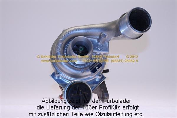 Schlütter Turbolader 166-00405 - Kompresors, Turbopūte www.autospares.lv