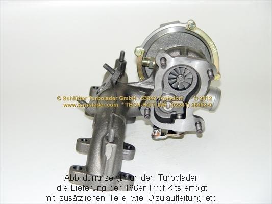 Schlütter Turbolader 166-00020 - Kompresors, Turbopūte www.autospares.lv