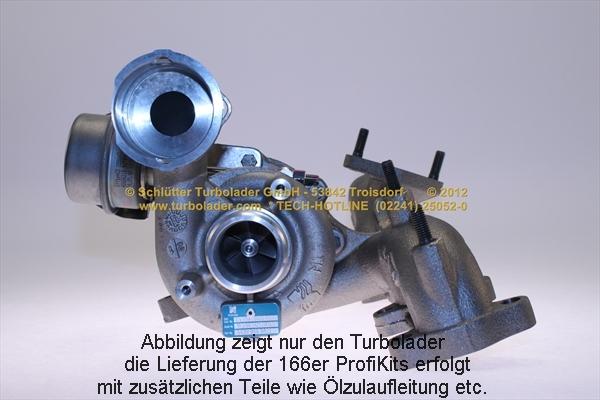 Schlütter Turbolader 166-00320 - Kompresors, Turbopūte www.autospares.lv
