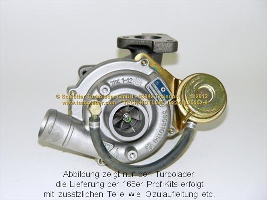 Schlütter Turbolader 166-01465 - Kompresors, Turbopūte www.autospares.lv