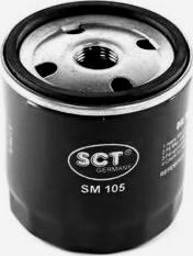 SCT-MANNOL SM 105 - Eļļas filtrs www.autospares.lv