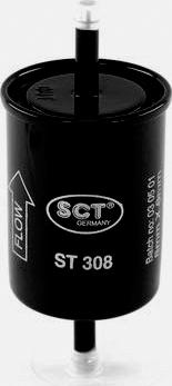 SCT-MANNOL ST 308 - Degvielas filtrs www.autospares.lv