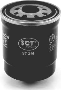SCT-MANNOL ST 316 - Degvielas filtrs www.autospares.lv