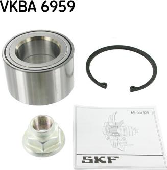 SKF VKBA 6959 - Riteņa rumbas gultņa komplekts www.autospares.lv