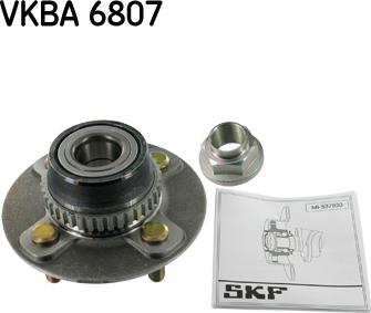 SKF VKBA 6807 - Riteņa rumba www.autospares.lv