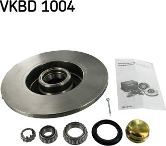 SKF VKBD 1004 - Bremžu diski www.autospares.lv