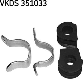 SKF VKDS 351033 - Bukse, Stabilizators www.autospares.lv