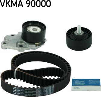 SKF VKMA 90000 - Zobsiksnas komplekts www.autospares.lv