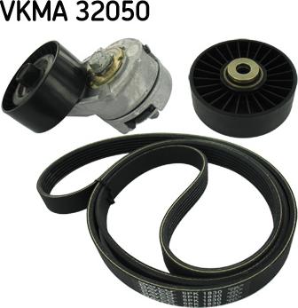 SKF VKMA 32050 - Ķīļrievu siksnu komplekts www.autospares.lv
