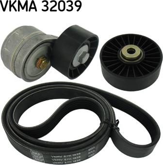SKF VKMA 32039 - Ķīļrievu siksnu komplekts www.autospares.lv
