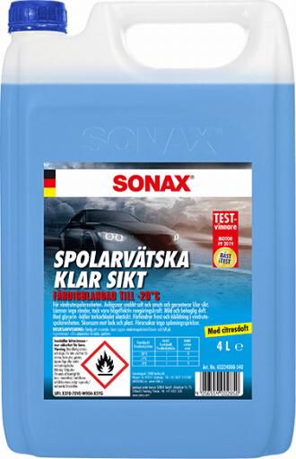 Sonax 03324000 - Antifrīzs, Stiklu tīrīšanas sistēma www.autospares.lv