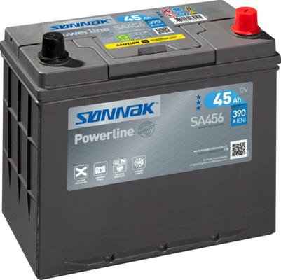 Sonnak SA456 - Startera akumulatoru baterija www.autospares.lv