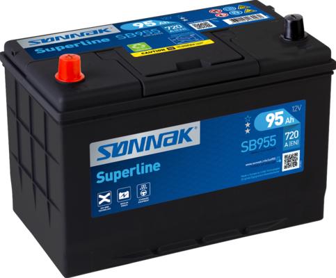 Sonnak SB955 - Startera akumulatoru baterija www.autospares.lv