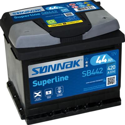 Sonnak SB442 - Startera akumulatoru baterija www.autospares.lv