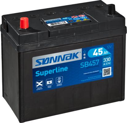 Sonnak SB457 - Startera akumulatoru baterija www.autospares.lv