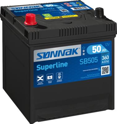 Sonnak SB505 - Startera akumulatoru baterija www.autospares.lv