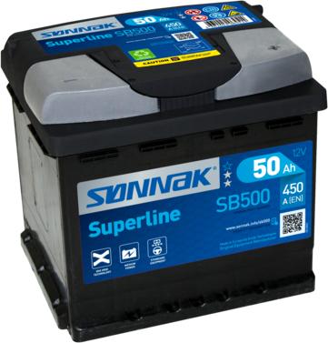 Sonnak SB500 - Startera akumulatoru baterija www.autospares.lv