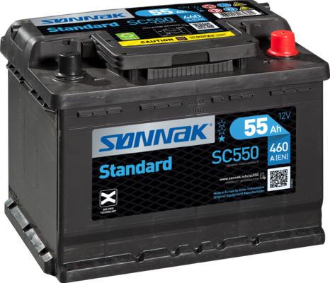 Sonnak SC550 - Startera akumulatoru baterija www.autospares.lv
