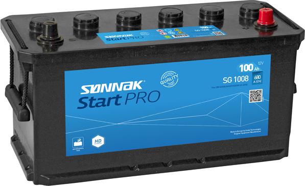 Sonnak SG1008 - Startera akumulatoru baterija www.autospares.lv