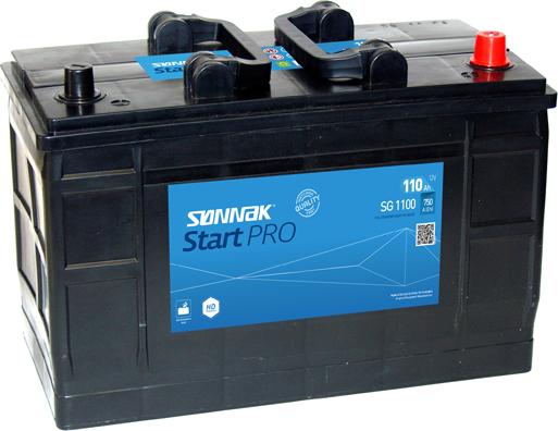 Sonnak SG1100 - Startera akumulatoru baterija www.autospares.lv