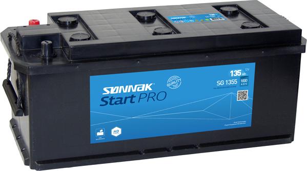 Sonnak SG1355 - Startera akumulatoru baterija www.autospares.lv