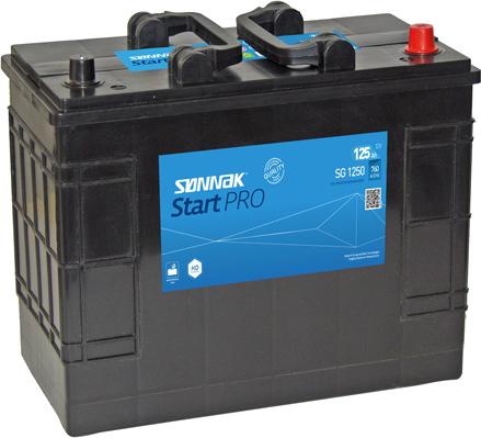 Sonnak SG1250 - Startera akumulatoru baterija www.autospares.lv