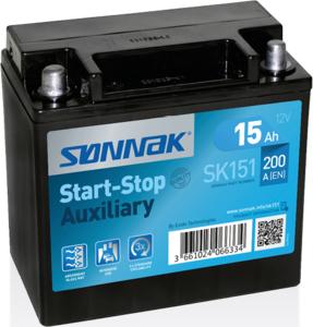 Sonnak SK151 - Startera akumulatoru baterija www.autospares.lv