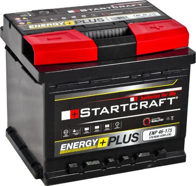 STARTCRAFT ENP 46-175 - Startera akumulatoru baterija www.autospares.lv