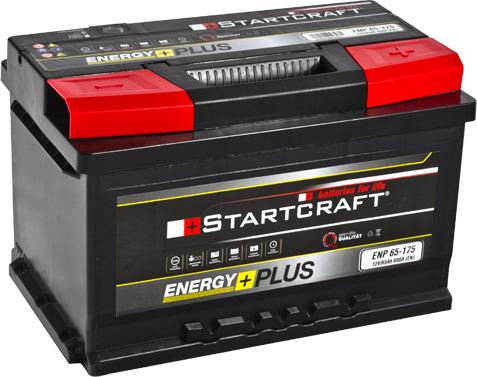 STARTCRAFT ENP 65-175 - Startera akumulatoru baterija www.autospares.lv