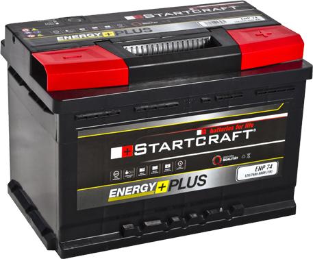 STARTCRAFT ENP 74 - Startera akumulatoru baterija www.autospares.lv
